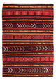 Kilim antiguo Alfombra 225x165cm
