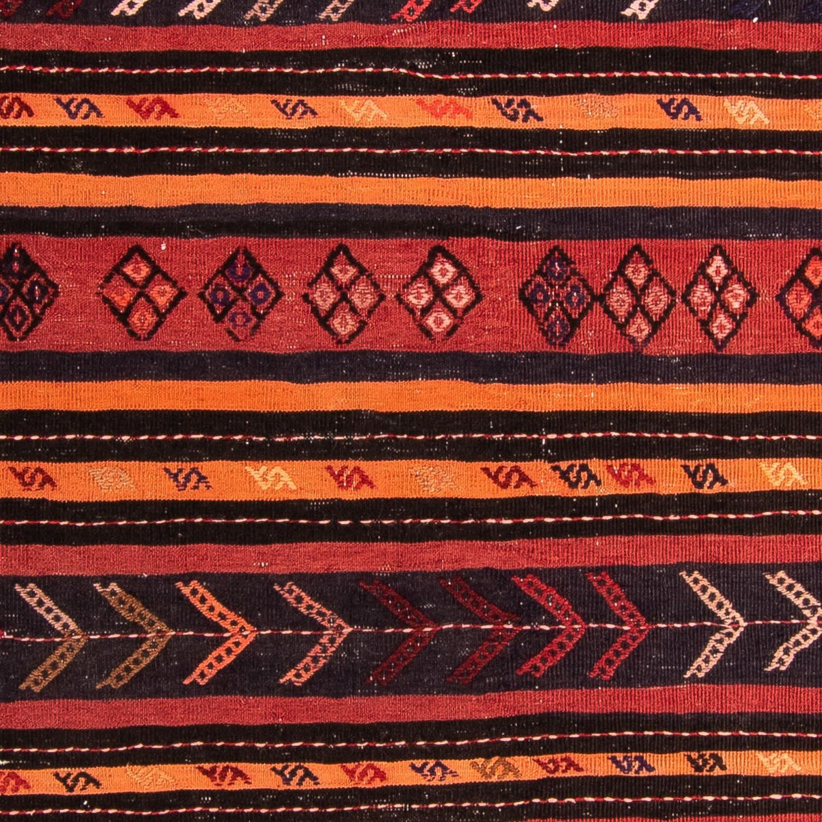 Alfombra Kelim - Antigua - 225 x 165 cm - multicolor