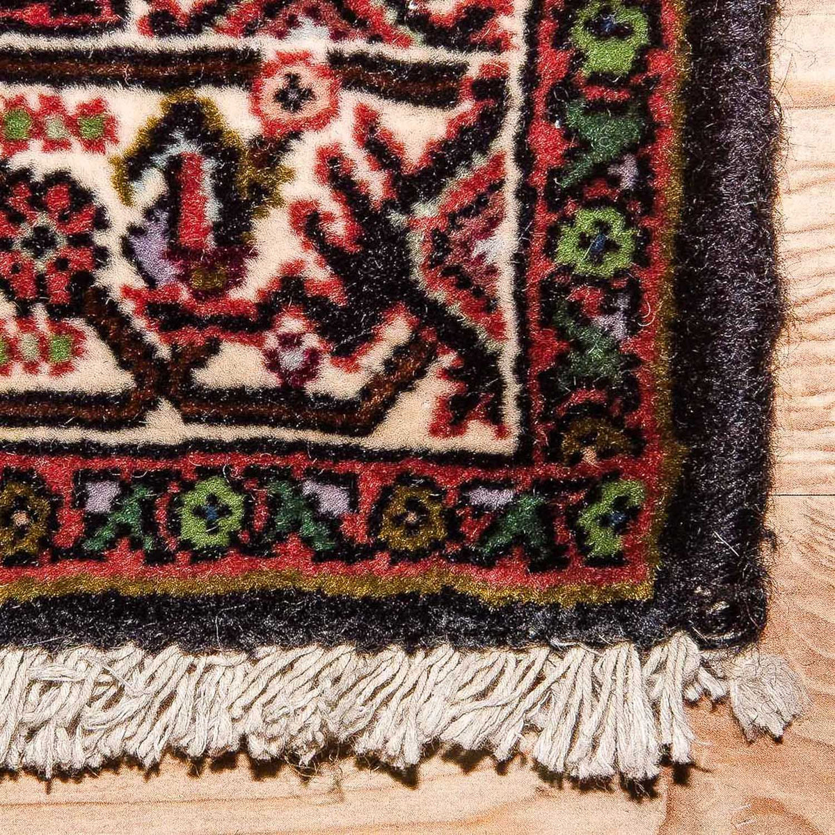 Alfombra persa - Bidjar - 88 x 67 cm - azul