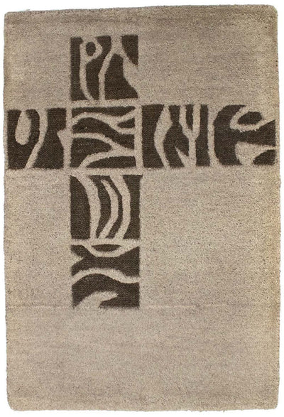 Gabbeh Indo Alfombra 60x90cm - Alfombra de lana