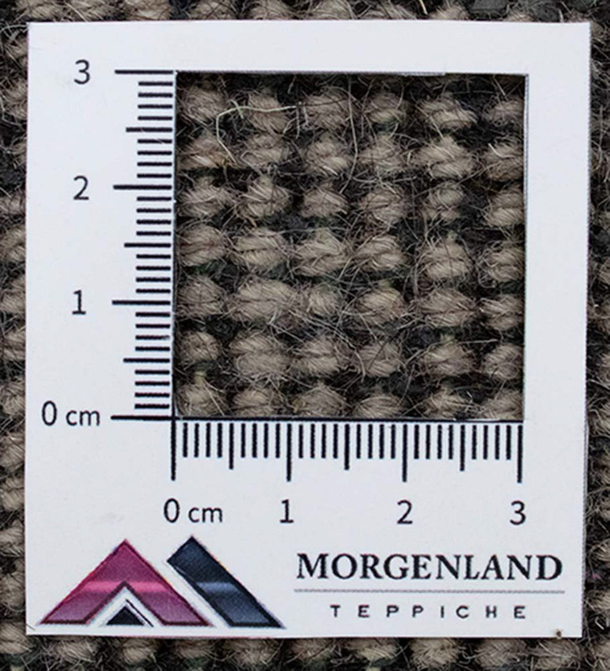 Alfombra Gabbeh - Indus - 90 x 60 cm - gris