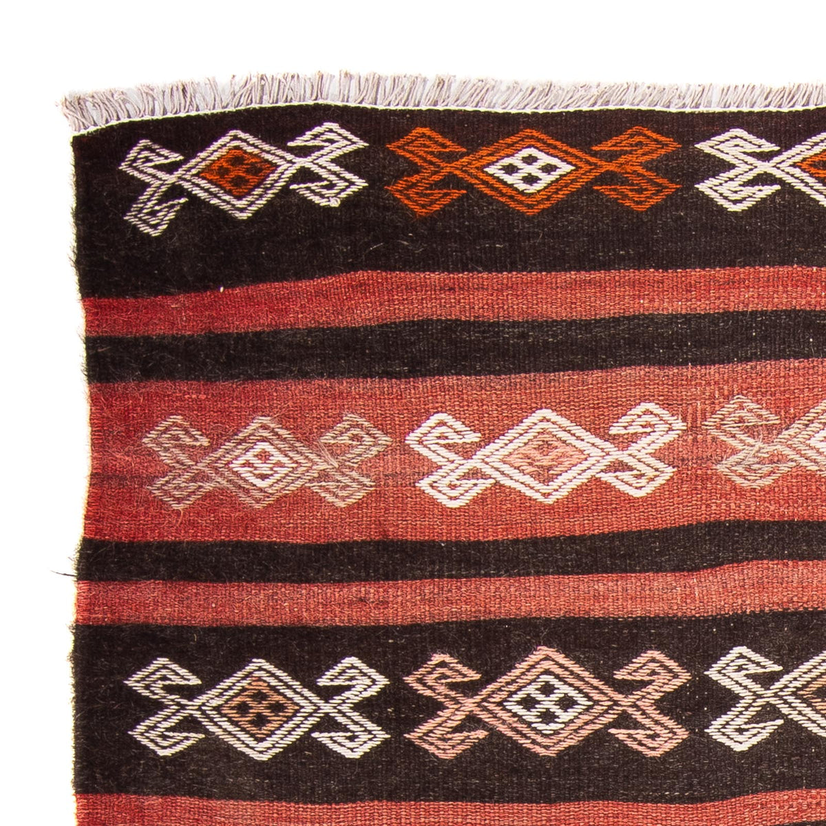 Kilim antiguo Alfombra 115x135cm
