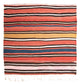 Kilim antiguo Alfombra 130x130cm