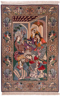 Alfombra Persa - Isfahan - Prima - 165 x 110 cm - multicolor