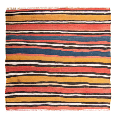 Kilim antiguo Alfombra 130x140cm