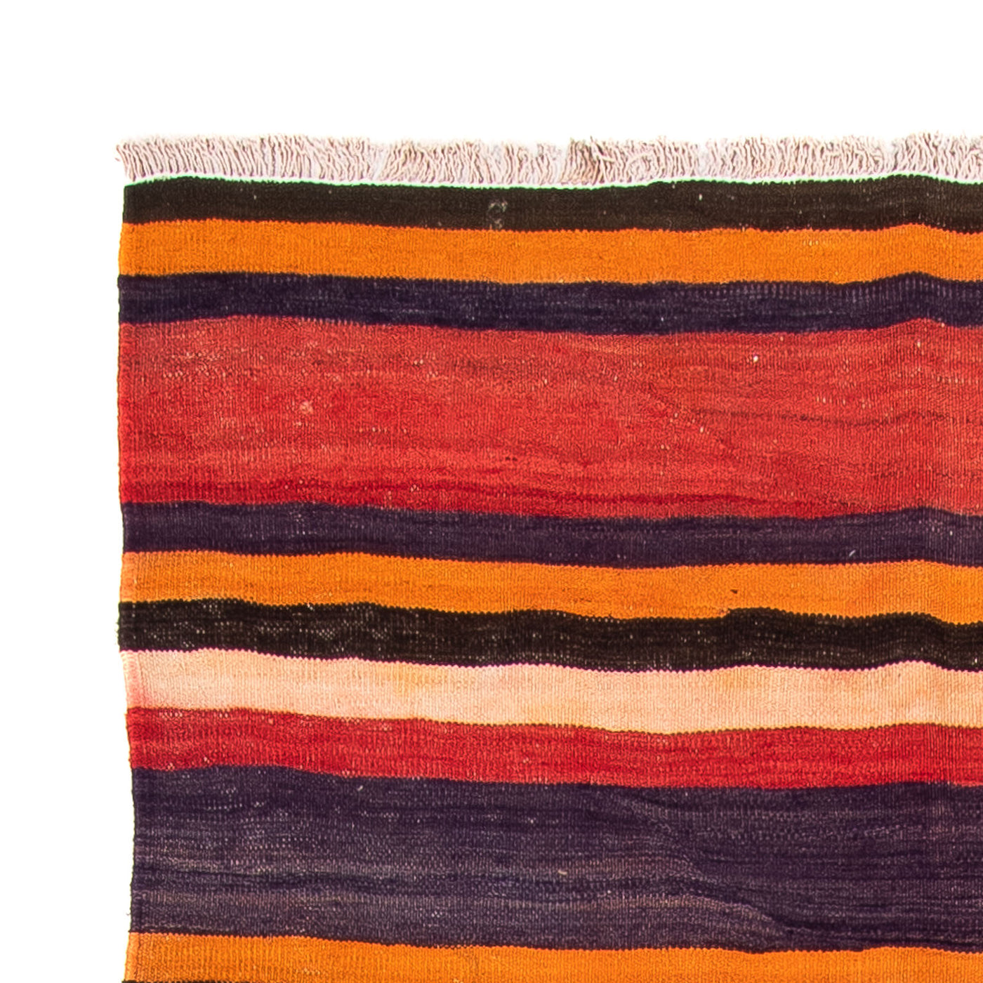 Kilim antiguo Alfombra 330x130cm