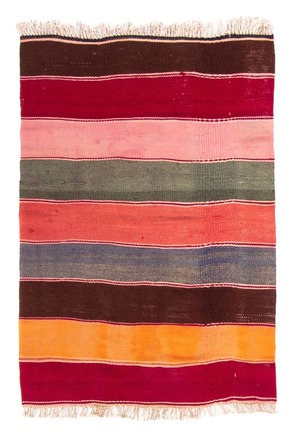 Alfombra Kelim - Antigua - 100 x 70 cm - multicolor