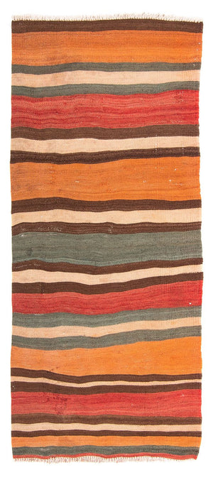 Alfombra de pasillo Alfombra Kelim - Antigua - 175 x 75 cm - multicolor