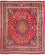 Alfombra persa - Clásica - 355 x 300 cm - rojo