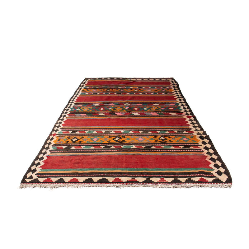 Alfombra de pasillo Alfombra Kelim - Antigua - 270 x 145 cm - multicolor