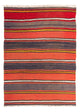 Kilim antiguo Alfombra 195x150cm