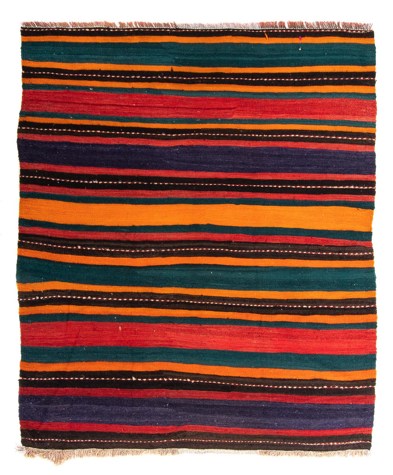 Alfombra Kelim - Antigua - 195 x 160 cm - multicolor