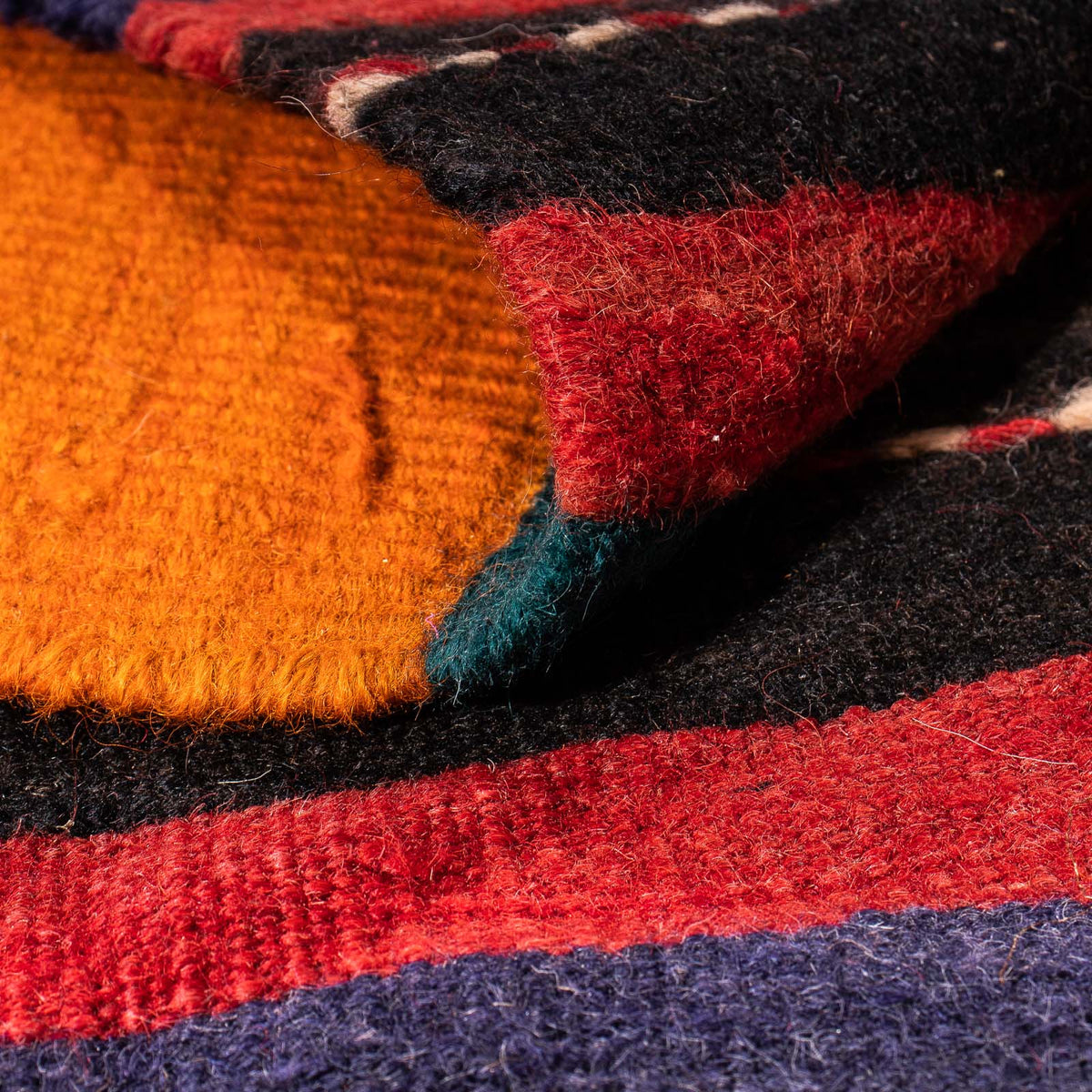 Alfombra Kelim - Antigua - 195 x 160 cm - multicolor