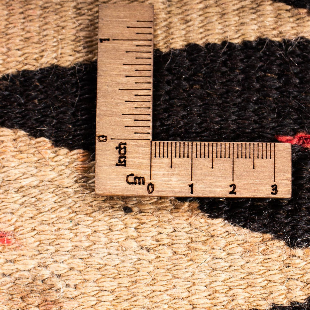 Alfombra Kelim - Antigua cuadrado  - 125 x 100 cm - multicolor