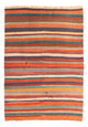 Kilim antiguo Alfombra 135x180cm