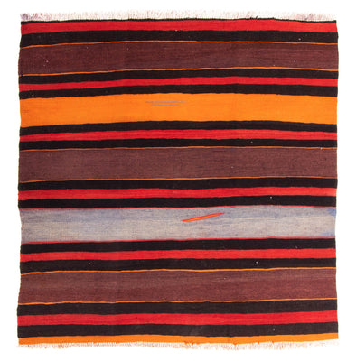 Alfombra Kelim - Antigua - 150 x 140 cm - multicolor