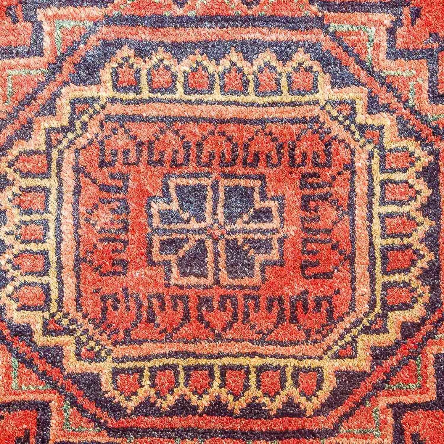 Alfombra afgana - Kunduz - 275 x 216 cm - rojo