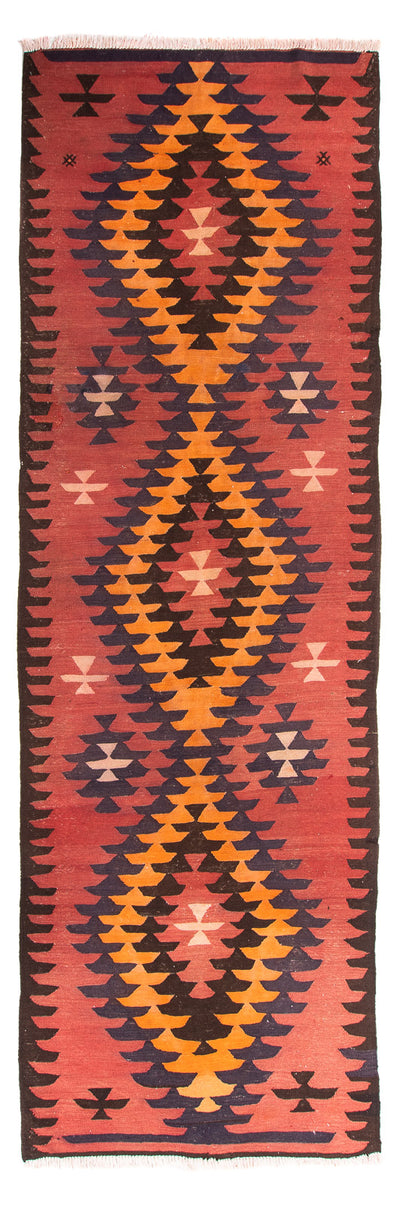 Kilim antiguo Alfombra 130x390cm