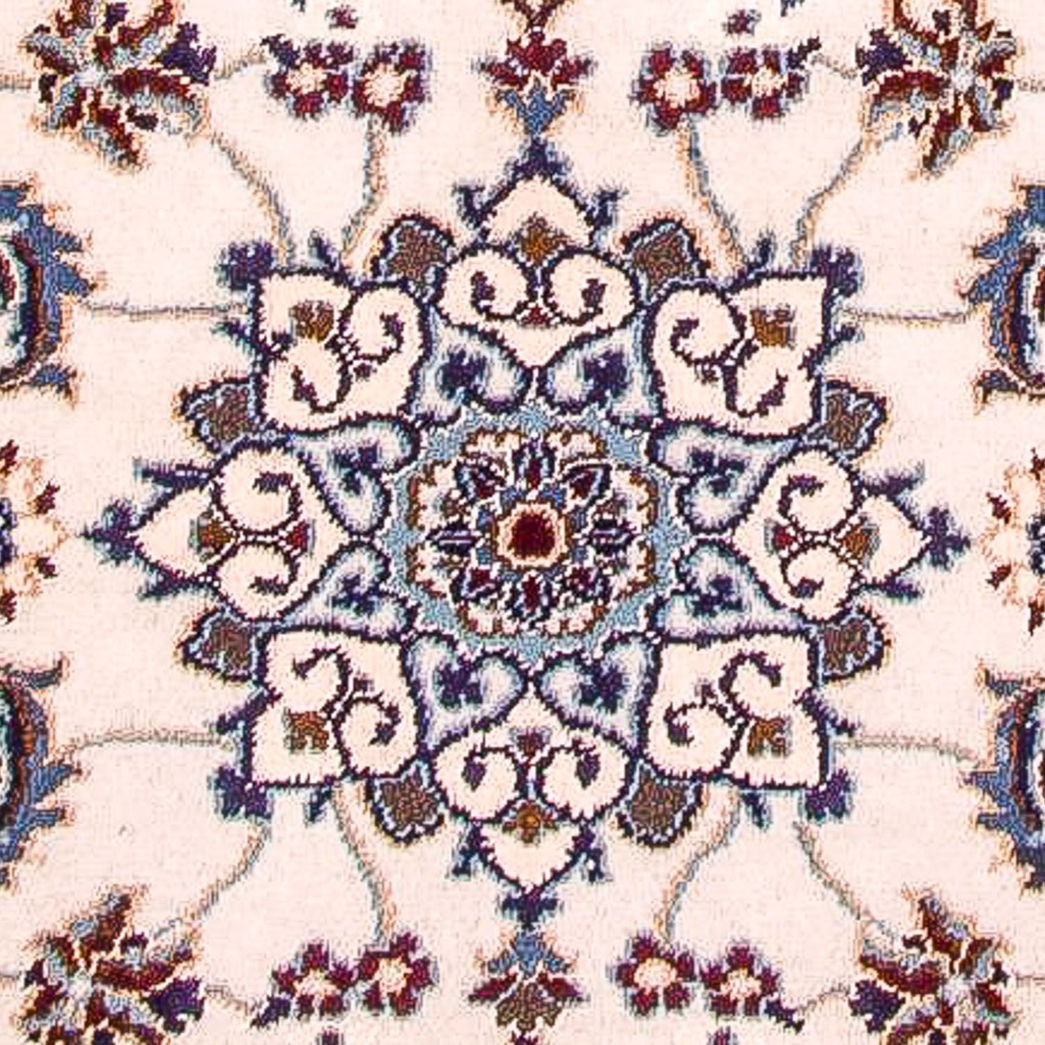 Alfombra de pasillo Alfombra Persa - Nain - Real - 290 x 85 cm - beige