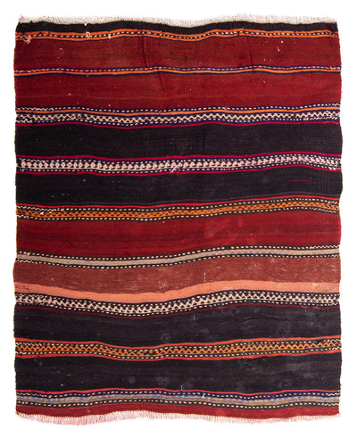 Kilim antiguo Alfombra 120x130cm
