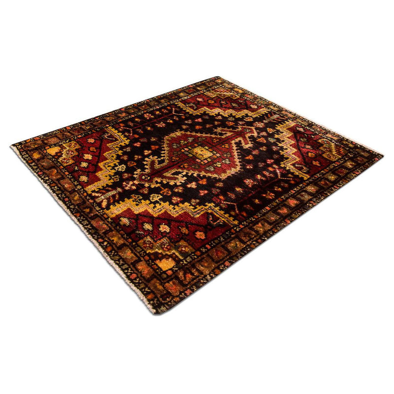 Alfombra persa - Nómada - 86 x 72 cm - azul