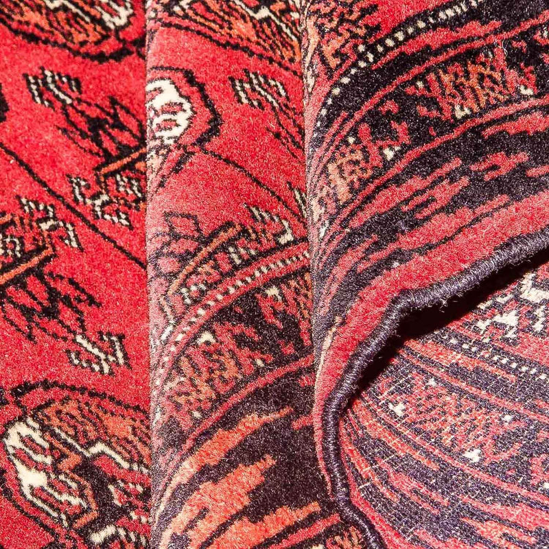 Alfombra afgana - Bukhara - 164 x 120 cm - rojo