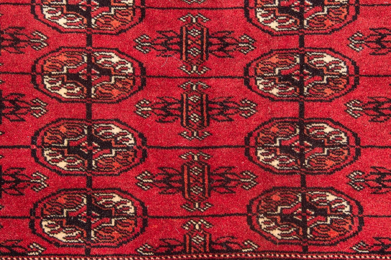 Alfombra afgana - Bukhara - 164 x 120 cm - rojo