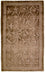 Alfombra de lana - 148 x 89 cm - marrón