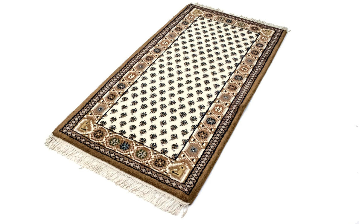 Alfombra oriental - 160 x 90 cm - beige