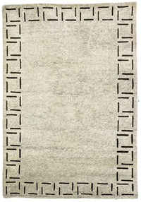 Alfombra de Nepal - 183 x 124 cm - beige