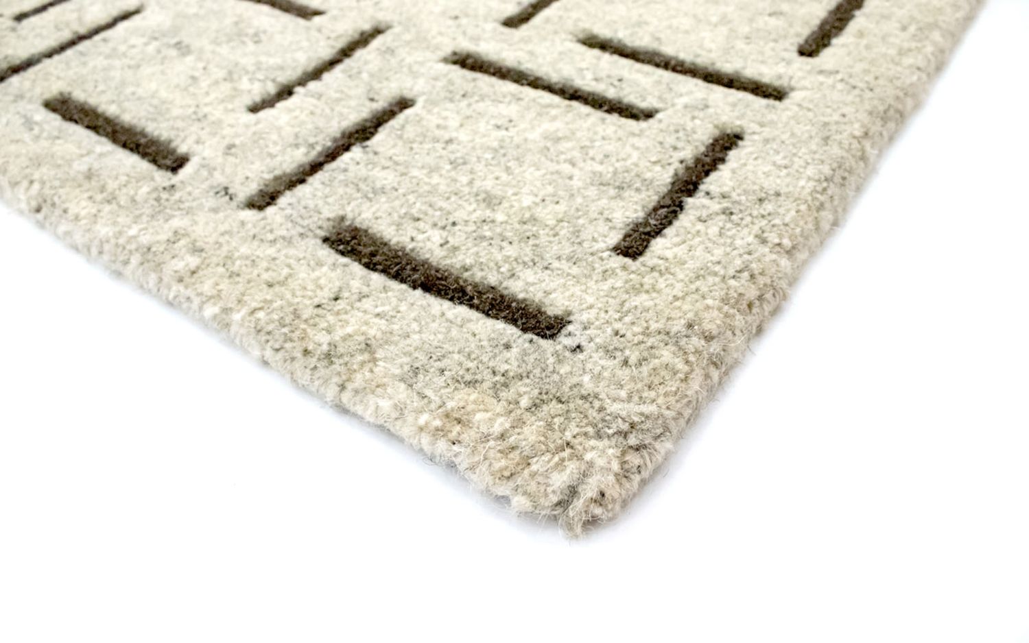 Alfombra de Nepal - 183 x 124 cm - beige