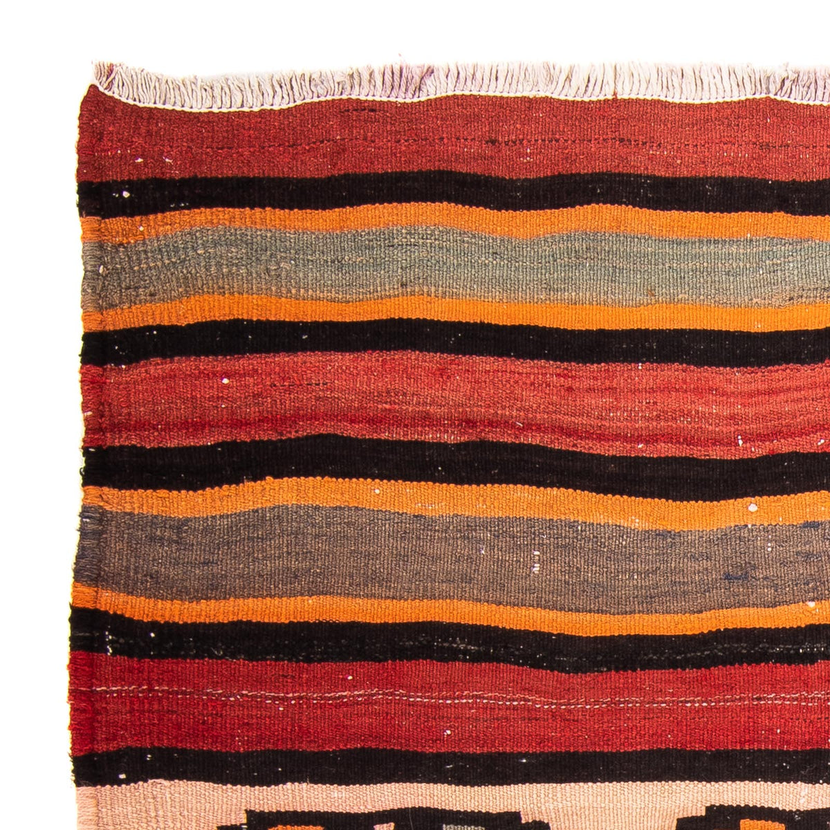 Kilim antiguo Alfombra 120x130cm