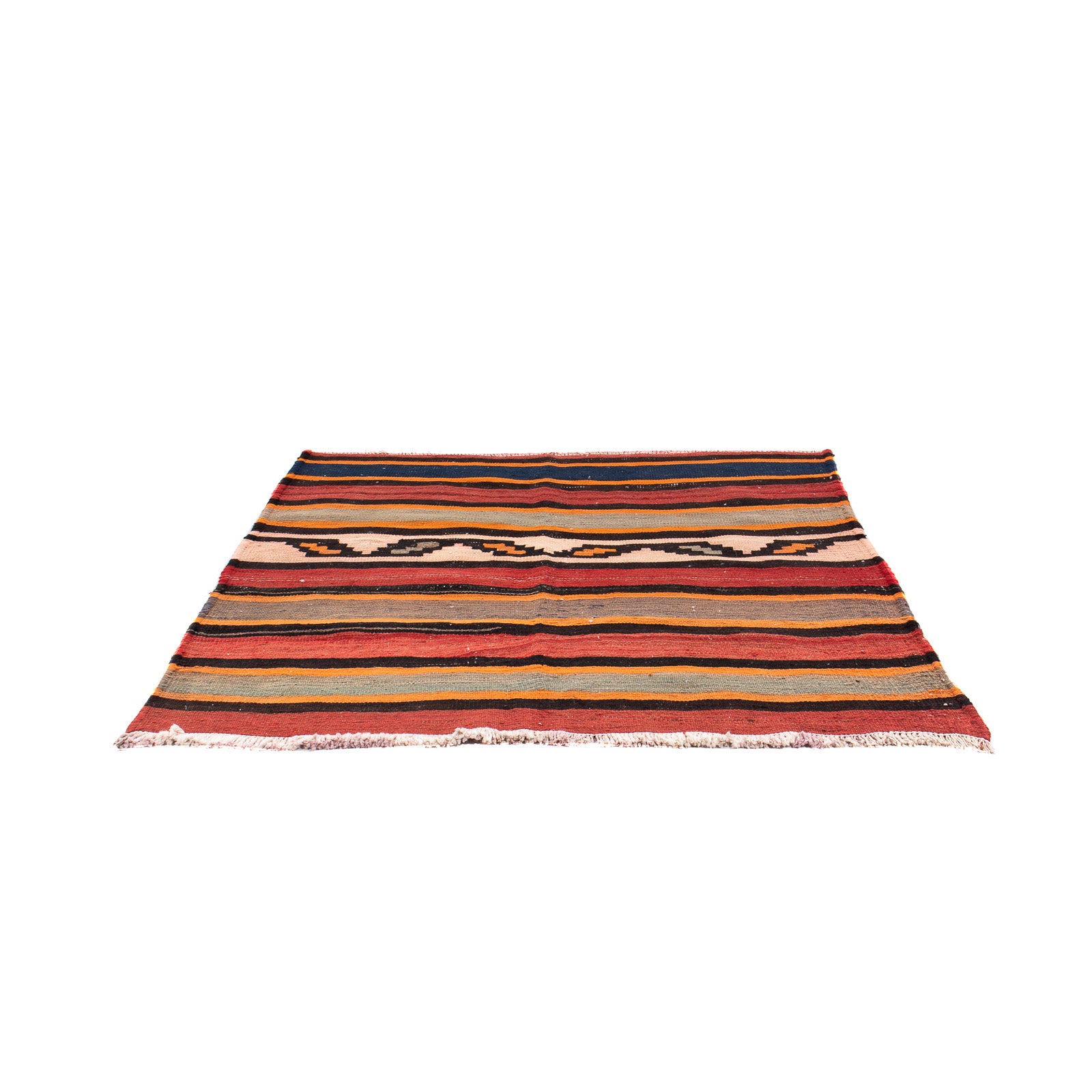 Alfombra Kelim - Antigua cuadrado  - 130 x 120 cm - multicolor