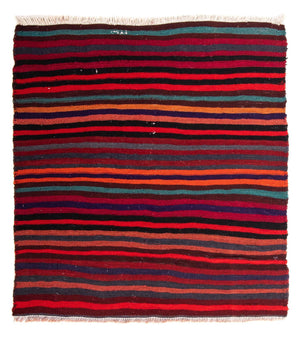 Alfombra Kelim - Antigua - 105 x 90 cm - multicolor