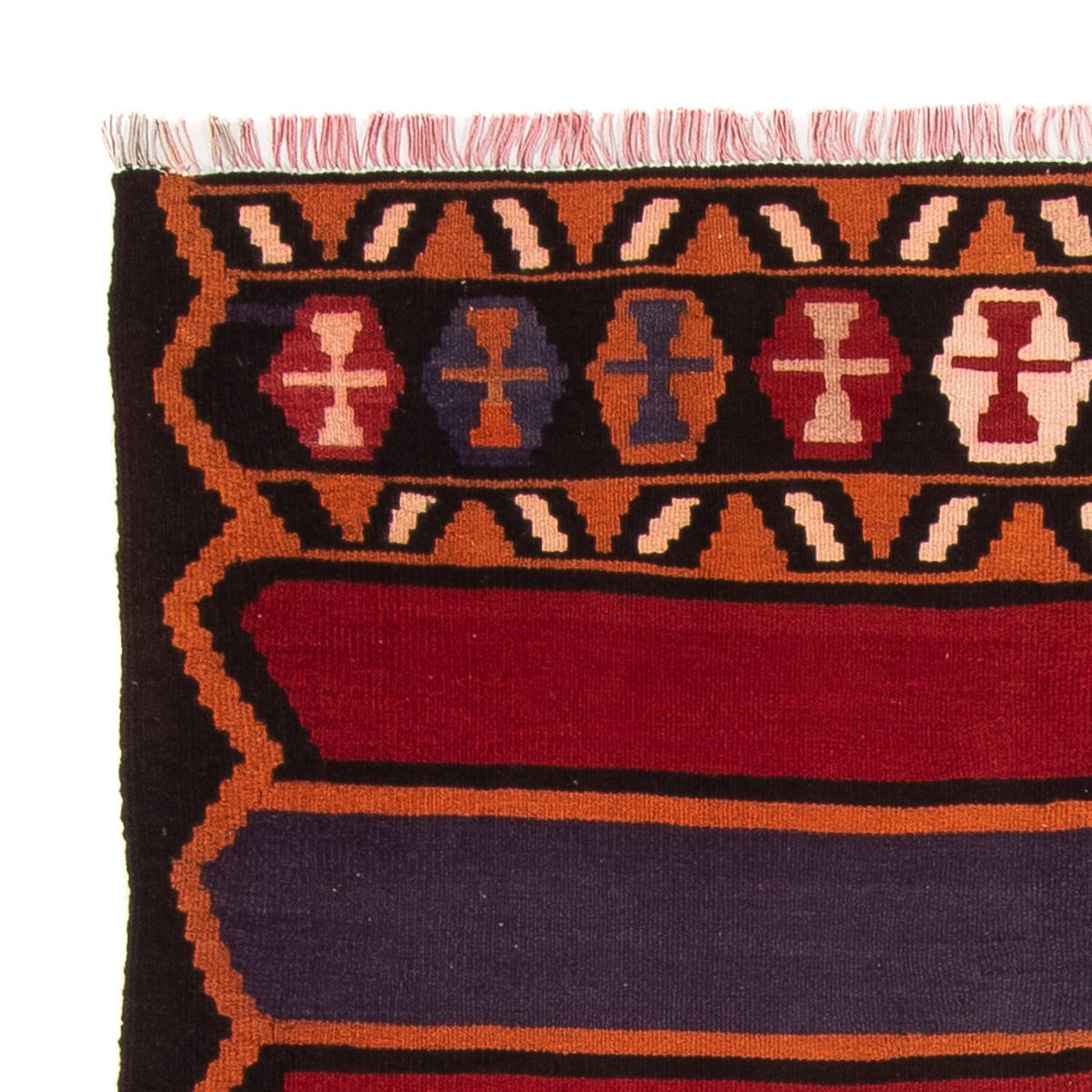 Kilim antiguo Alfombra 145x180cm