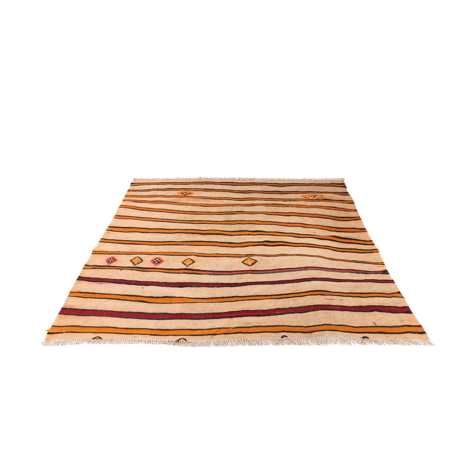 Alfombra Kelim - Antigua cuadrado  - 150 x 147 cm - multicolor