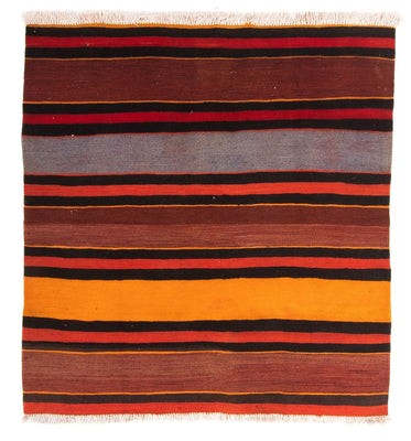 Alfombra Kelim - Antigua cuadrado  - 150 x 135 cm - multicolor