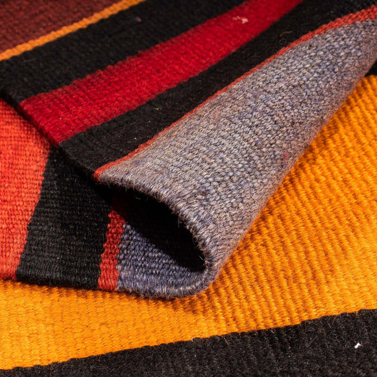 Alfombra Kelim - Antigua cuadrado  - 150 x 135 cm - multicolor