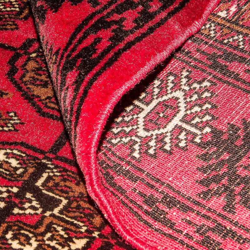 Alfombra de pasillo Alfombra afgana - Bukhara - 288 x 85 cm - rojo