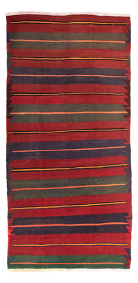 Alfombra de pasillo Alfombra Kelim - Antigua - 325 x 135 cm - multicolor