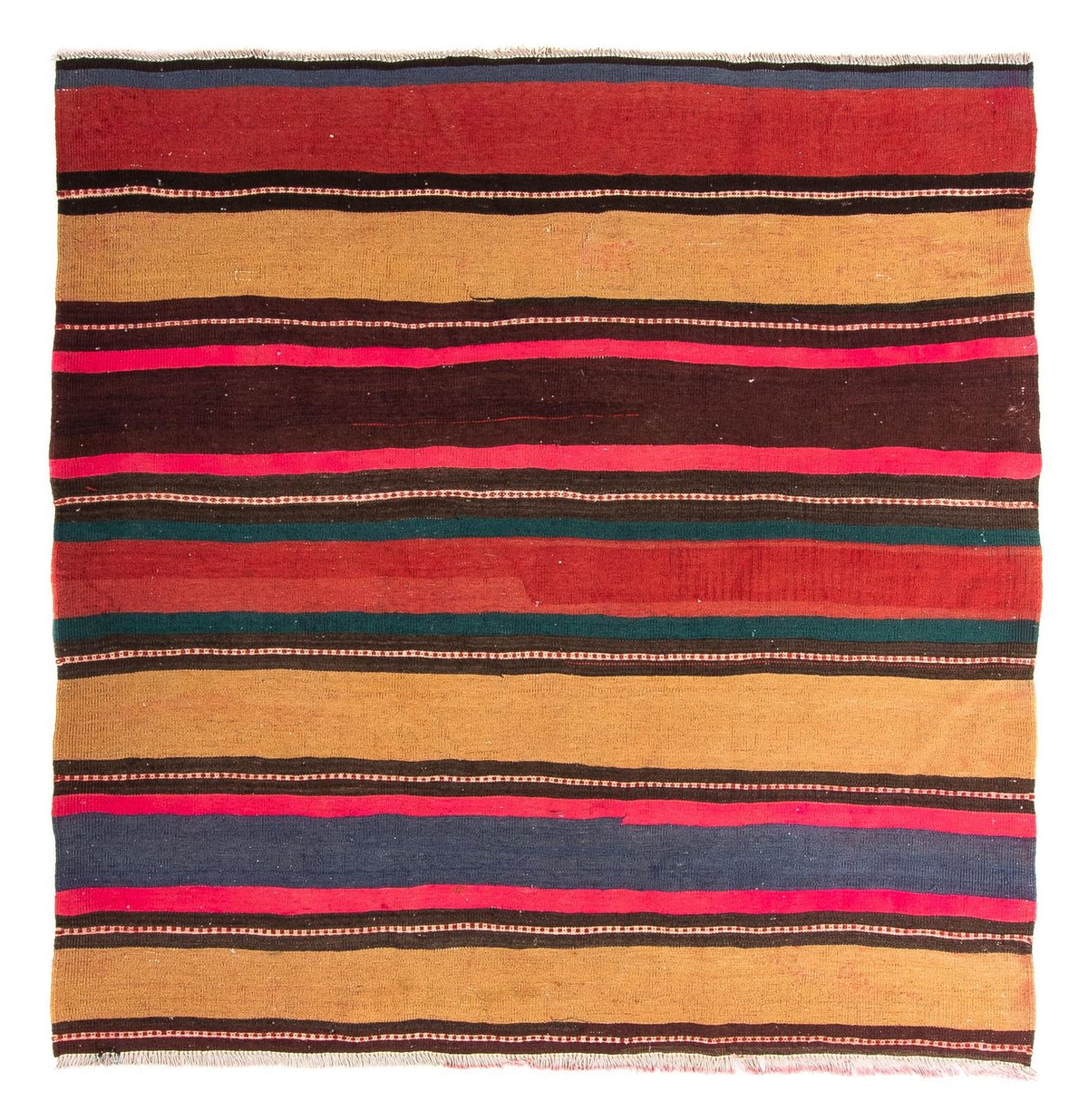 Alfombra Kelim - Antigua cuadrado  - 175 x 170 cm - multicolor