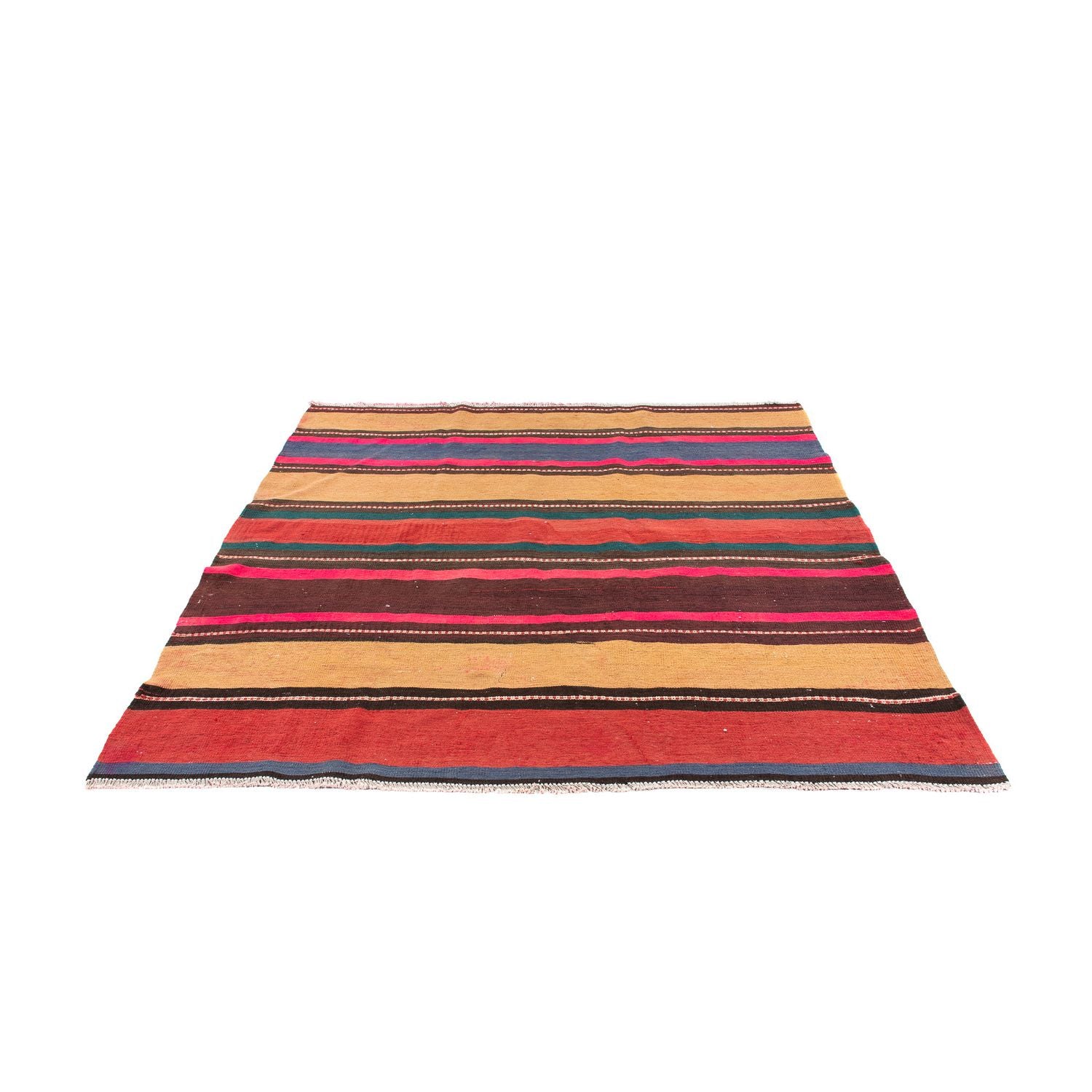 Alfombra Kelim - Antigua cuadrado  - 175 x 170 cm - multicolor