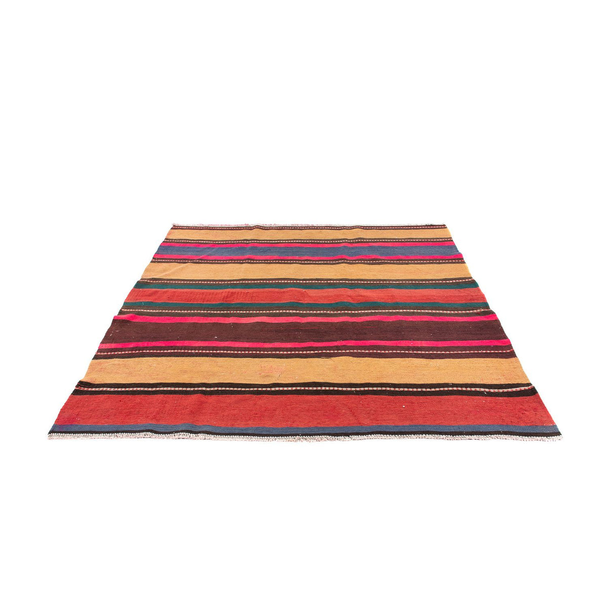 Alfombra Kelim - Antigua cuadrado  - 175 x 170 cm - multicolor