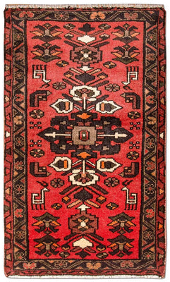 Alfombra persa - Nómada - 102 x 61 cm - rojo