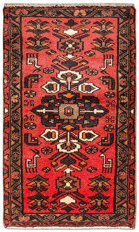 Alfombra persa - Nómada - 102 x 61 cm - rojo