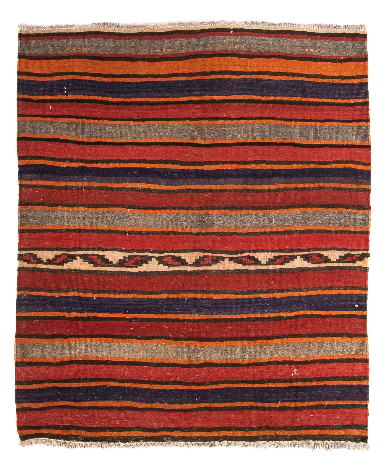 Alfombra Kelim - Antigua cuadrado  - 185 x 160 cm - multicolor