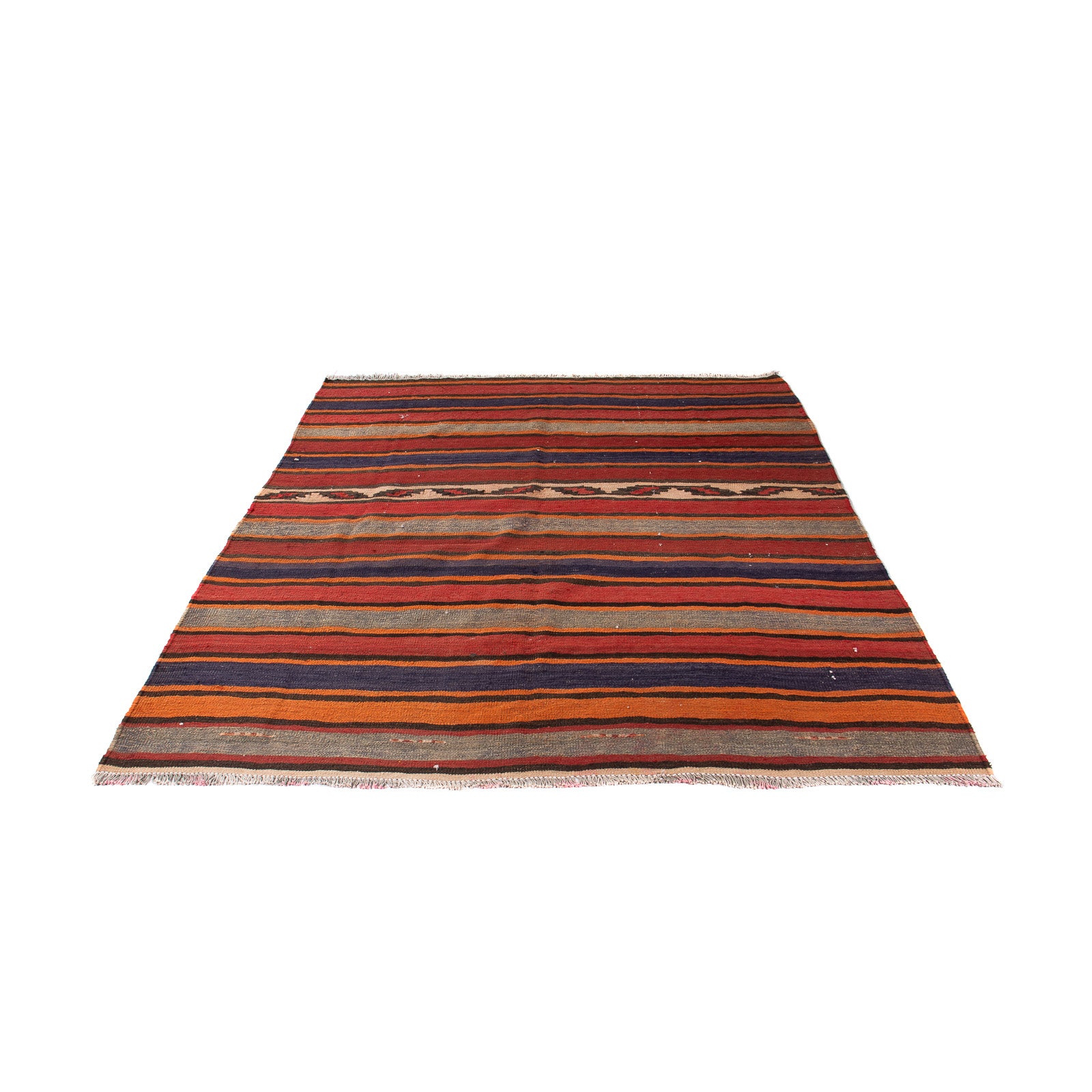 Alfombra Kelim - Antigua cuadrado  - 185 x 160 cm - multicolor