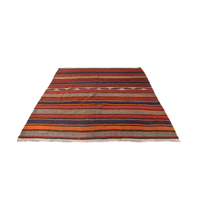 Alfombra Kelim - Antigua cuadrado  - 185 x 160 cm - multicolor