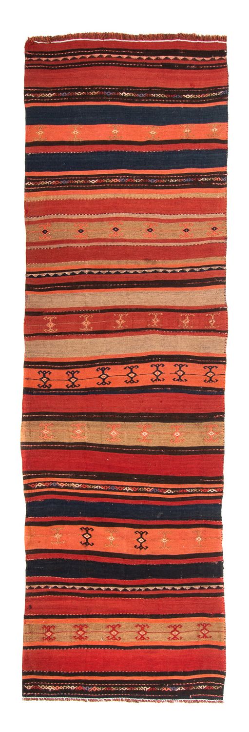 Alfombra de pasillo Alfombra Kelim - Antigua - 280 x 85 cm - multicolor
