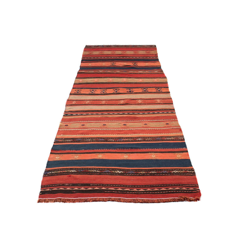 Alfombra de pasillo Alfombra Kelim - Antigua - 280 x 85 cm - multicolor